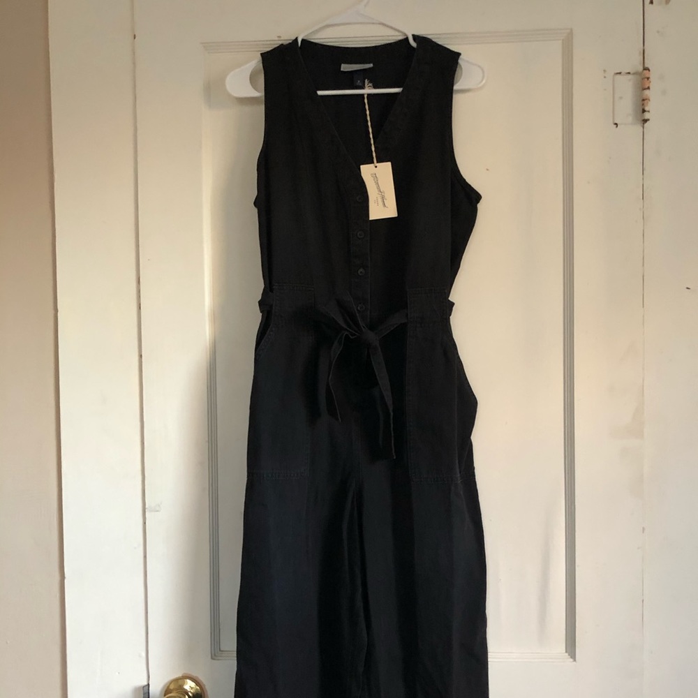 Universal Thread Black denim jumpsuit